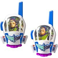 Los mejores  - Toy Story 4 Walkie Talkies Buzz Lightyear para niños- 2 vías- Azul-Verde